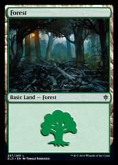 Forest (267) - Foil (Throne of Eldraine)